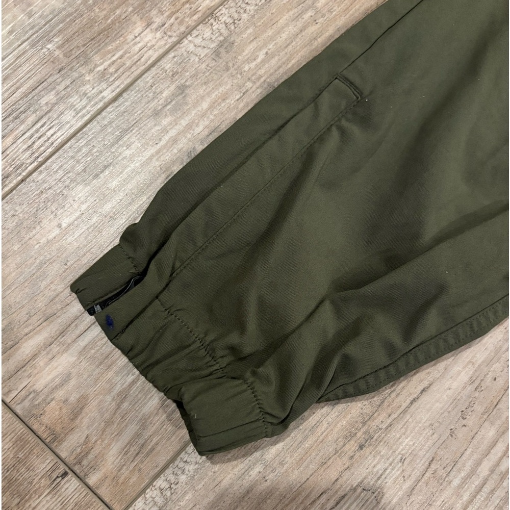 Nike Men’s Green pants ankle zip size large - Picture 5 of 10